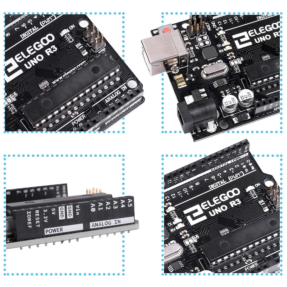 ELEGOO Arduino用UNO R3コントロールボード USBケーブル