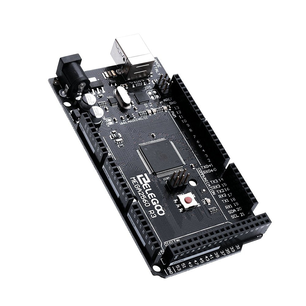 ELEGOO for Arduino MEGA2560 R3 ボード mega2560 MEGA16U2 + USB ケーブル (ブラック)