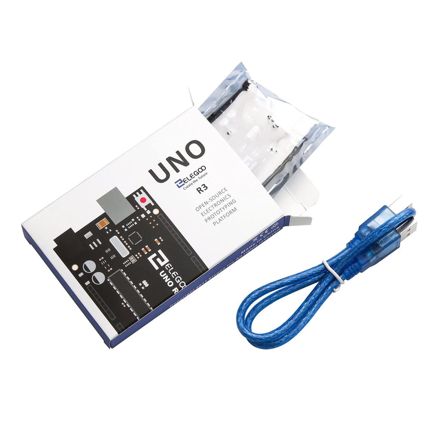 ELEGOO Arduino用UNO R3コントロールボード USBケーブル