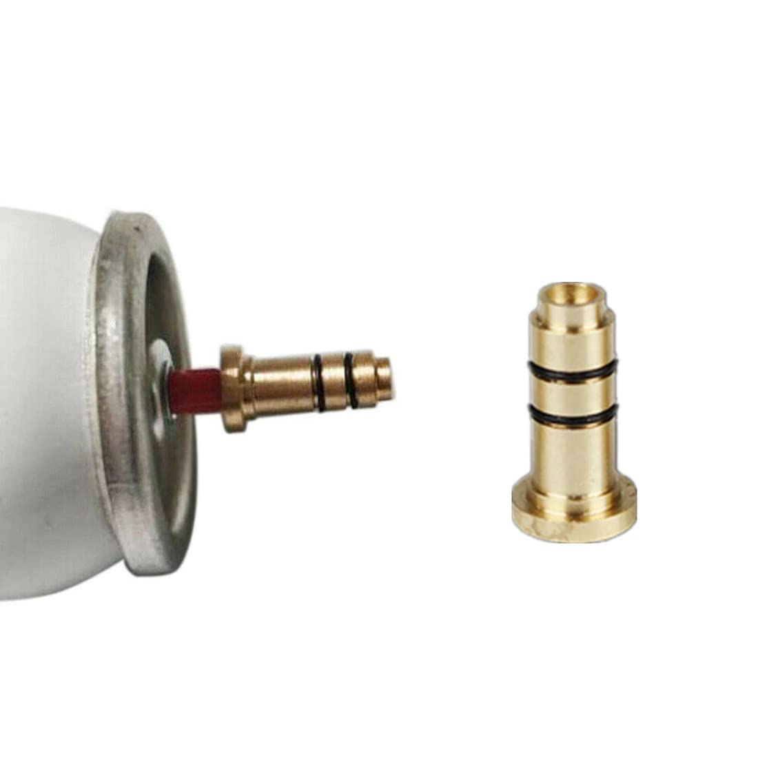 真ちゅう銅ノズル詰め替えガスアダプター ガス補給アダプター ブタンガス充填インフレータブルヘッド ガスアダプター ダンヒルドレス/ロラガス用