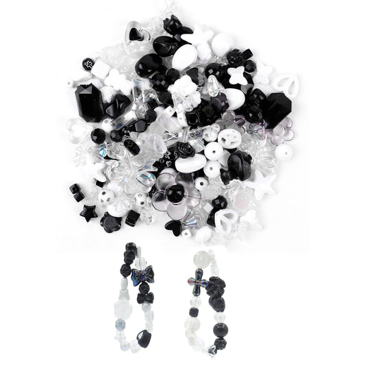 ビーズ ミックス デコパーツ 100g入り アクセサリー デコビーズ パーツ ストラップパーツ