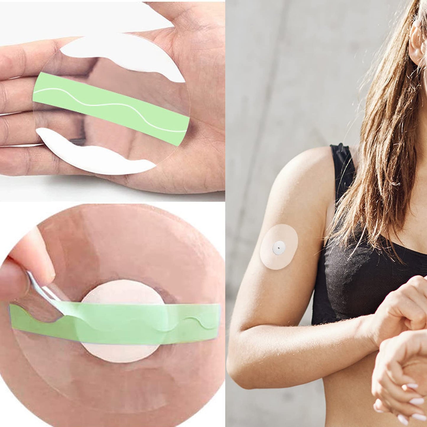 リブレ粘着パッチ【10個】防水プレカット リブレ 固定粘着パッチ 防水リブレセンサーパッチ 保護 ステッカー 固定パッチ 防水ステッカー