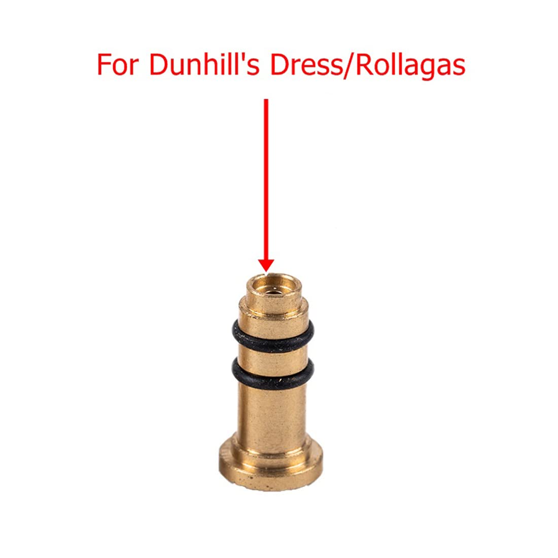真ちゅう銅ノズル詰め替えガスアダプター ガス補給アダプター ブタンガス充填インフレータブルヘッド ガスアダプター ダンヒルドレス/ロラガス用