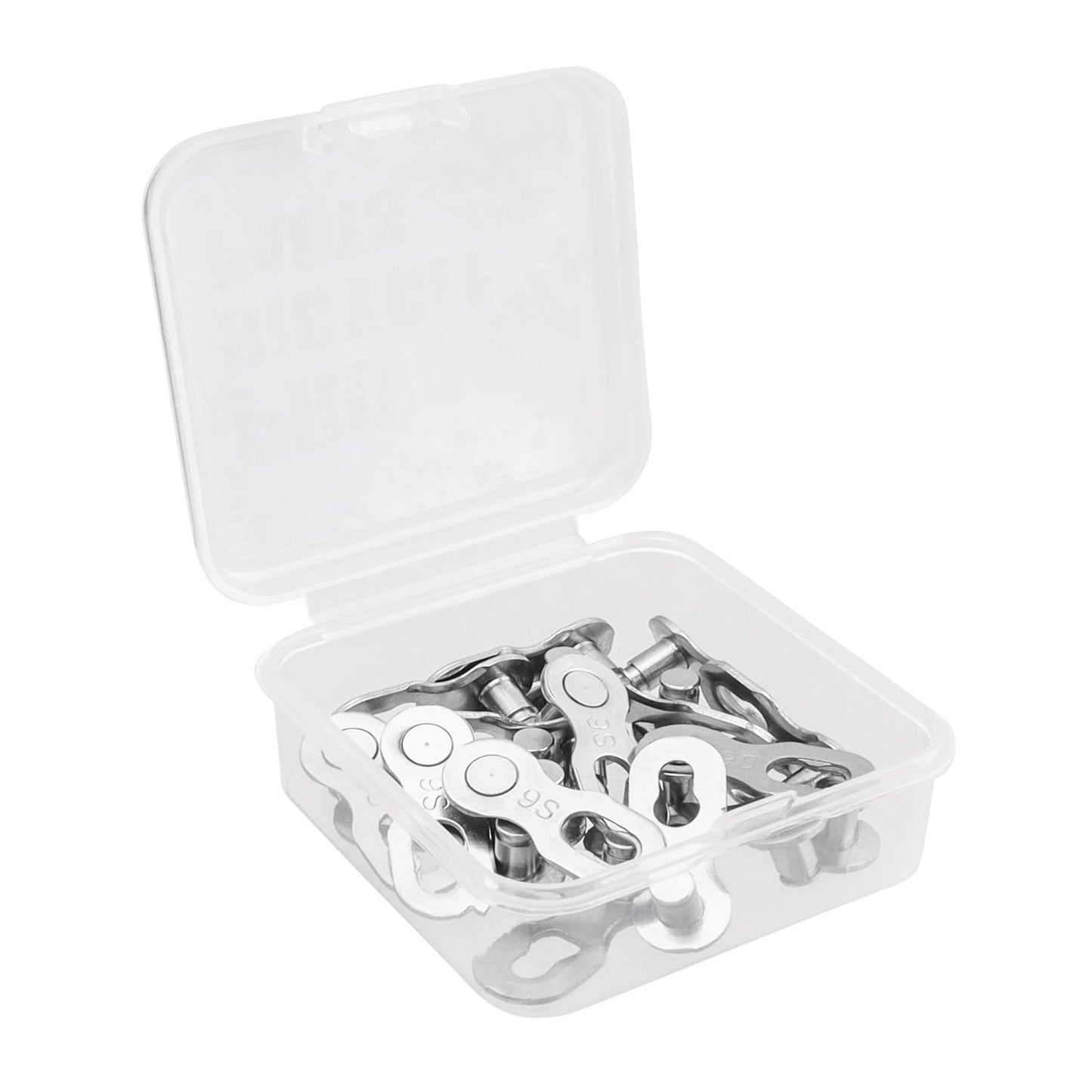 バイク用ミッシングリンク 9 速用 自転車 チェーン イックリンク ジョイント チェーン 取り外す工具付き 再利用可 シルバー 10個セット