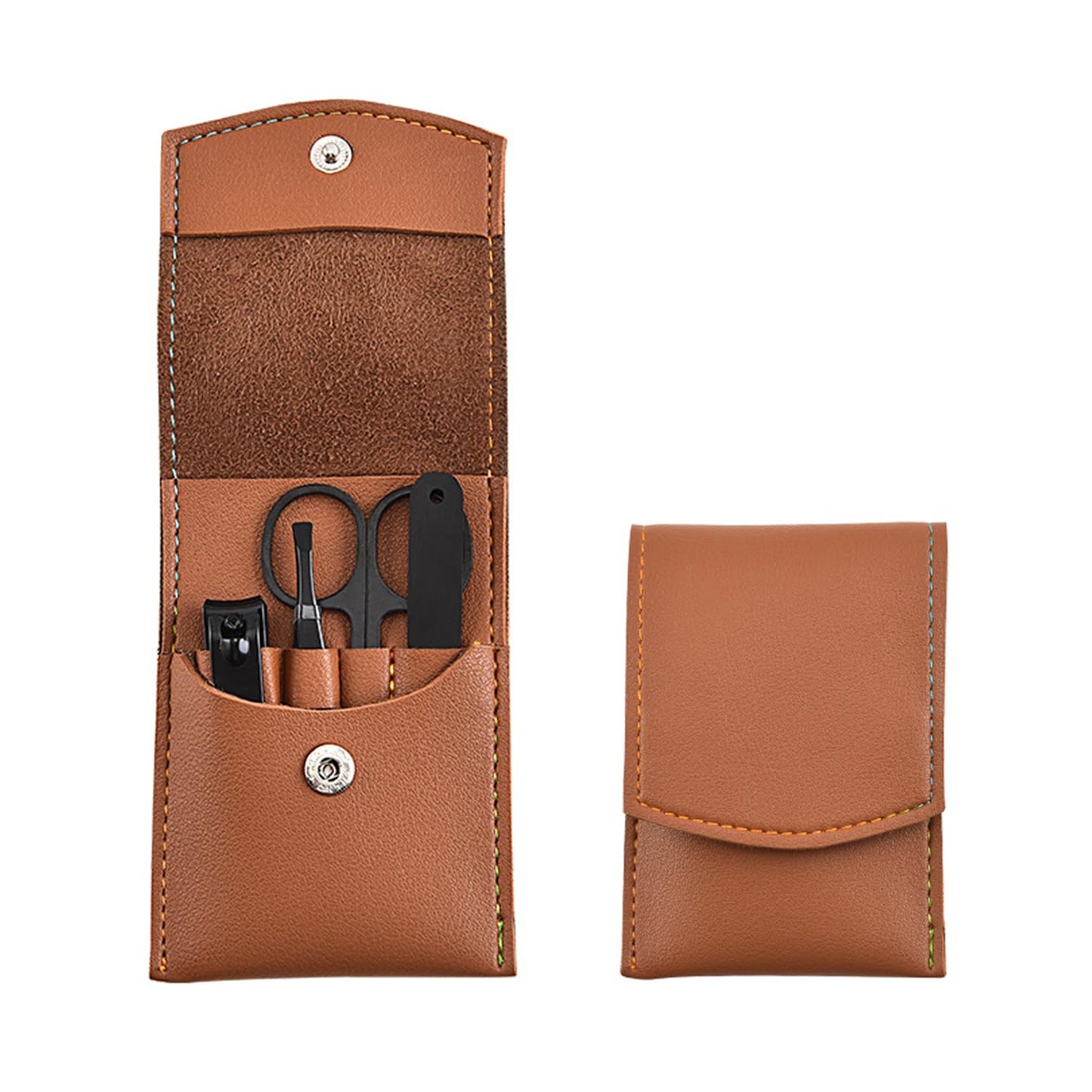 爪切り10本セット GRTUFOBA ネイルケアセット 爪切り 爪きり 爪やすり やすり 耳かき 持ち運び ポータブル コンパクト 便利 PUレザー ケース付き収納