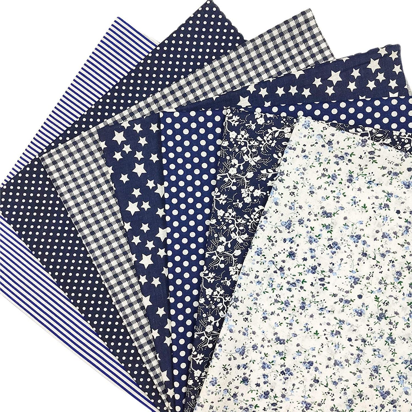 生地 布 花柄 50㎝×50㎝ DIY手芸用 綿 花柄 ハンドメイド 手作り 手芸 パッチワーク プリント 純綿 多様なパターンと色 おしゃれ パッチワーク 布セット 正方形 はぎれ (グレー) (緑)